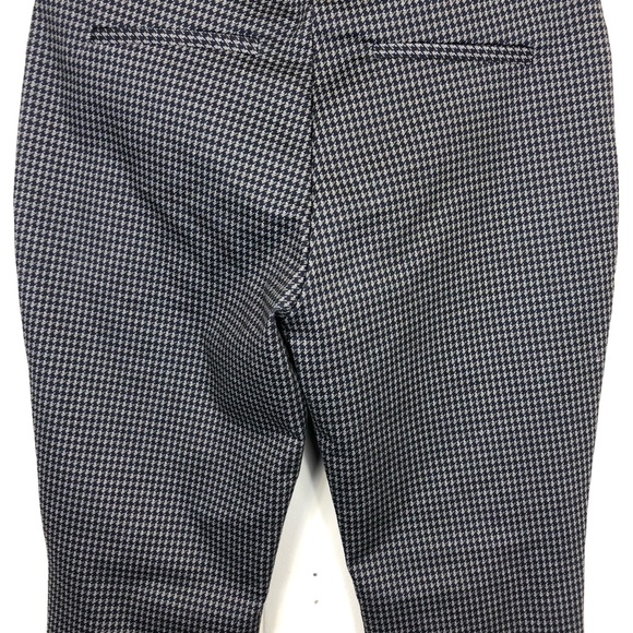 Dalia Houndstooth Pull On Stretch Dress Pants Sz 8 - Picture 9 of 12